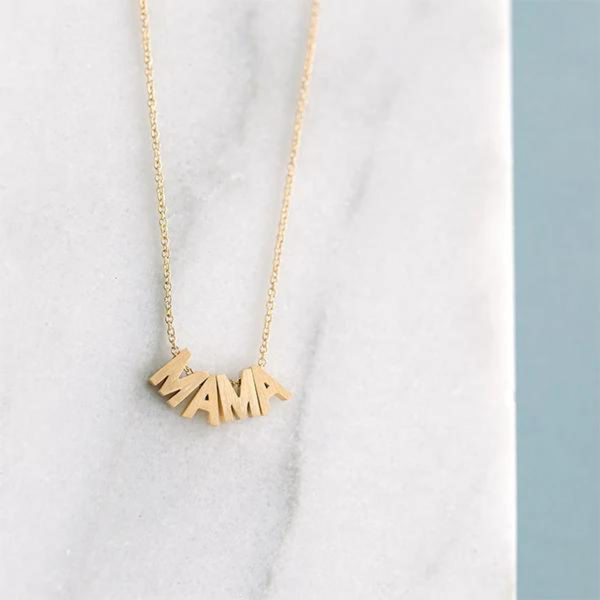 Helmsie - I'm MAMA 24k Gold-Plated Necklace