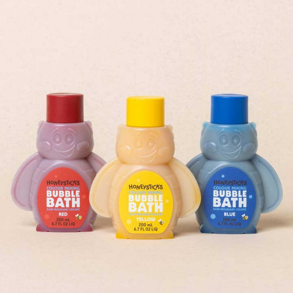 Honeysticks - Honeysticks Non-Toxic Bubble Bath Color Mixing 3pk