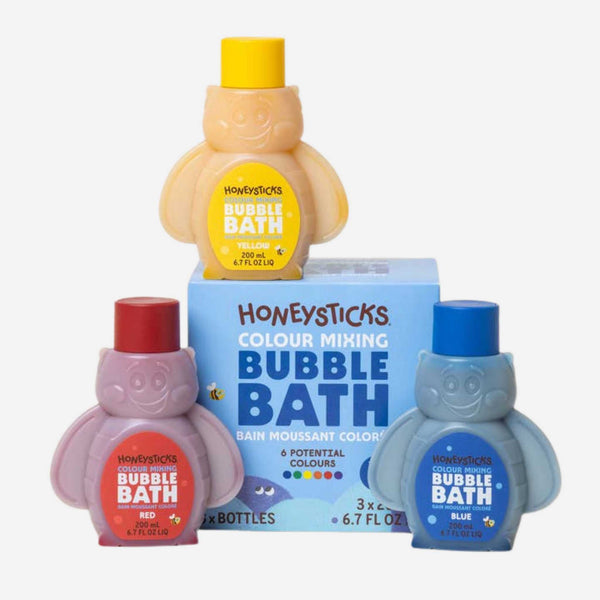 Honeysticks - Honeysticks Non-Toxic Bubble Bath Color Mixing 3pk