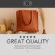 House of Craft - Pumpkin Basket - Quilted Storage Basket