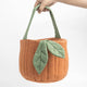 House of Craft - Pumpkin Basket - Quilted Storage Basket