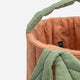 House of Craft - Pumpkin Basket - Quilted Storage Basket