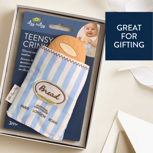 Itzy Ritzy - Baguette Teensy Crinkle™ Teether
