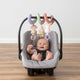 Itzy Ritzy - Bitzy Bespoke Itzy Bitzy Spiral Car Seat Activity Toy - Pastel