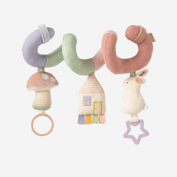 Itzy Ritzy - Bitzy Bespoke Itzy Bitzy Spiral Car Seat Activity Toy - Pastel