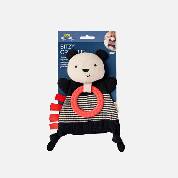 Itzy Ritzy - Bitzy Crinkle Panda Toy