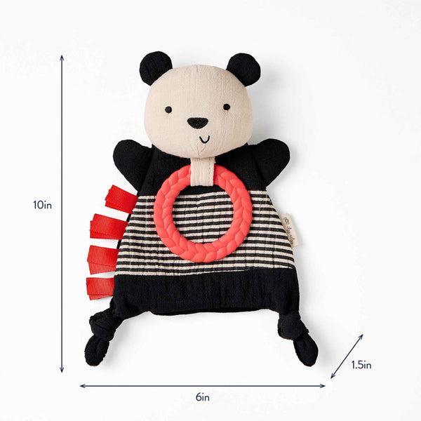 Itzy Ritzy - Bitzy Crinkle Panda Toy