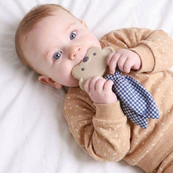 Itzy Ritzy - Crinkle Crew - Bear / Taupe