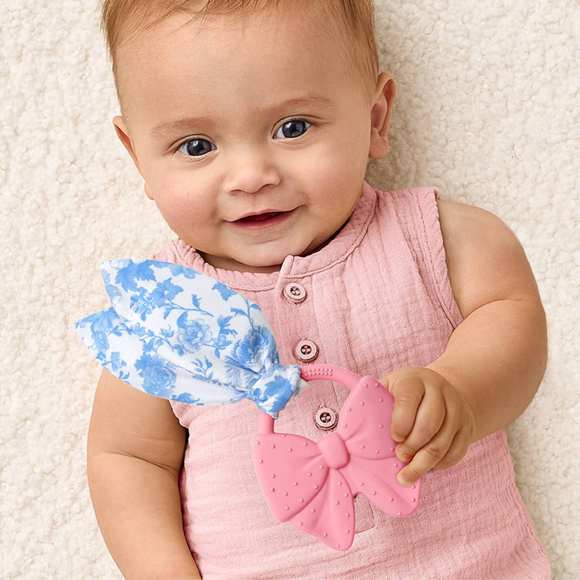 Itzy Ritzy - Crinkle Crew - Bow / Pink