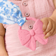 Itzy Ritzy - Crinkle Crew - Bow / Pink