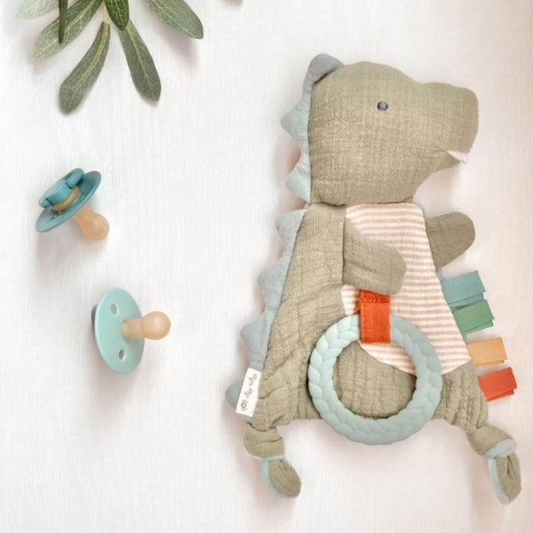 Itzy Ritzy - Crinkle Sensory Toy - Dino