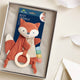 Itzy Ritzy - Crinkle Sensory Toy - Fox