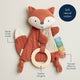 Itzy Ritzy - Crinkle Sensory Toy - Fox