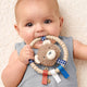 Itzy Ritzy - Itzy Ring Pal™ - Teething Ring with Plush Bear