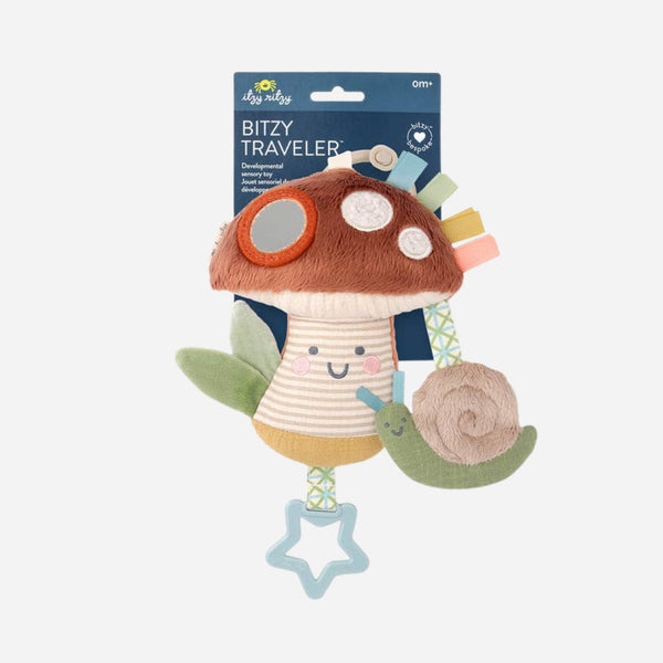 Itzy Ritzy - Traveler Mushroom Toy