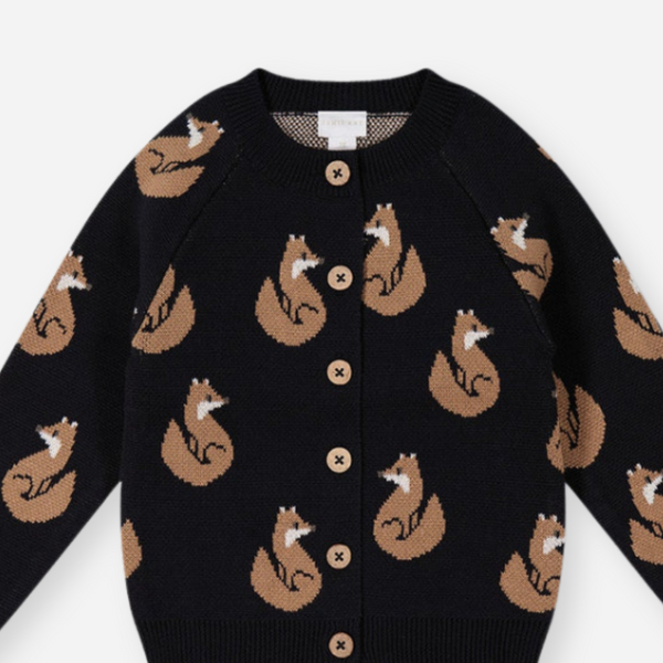 Jamie Kay - Ethan Cardigan - Fox Cubs Constellation