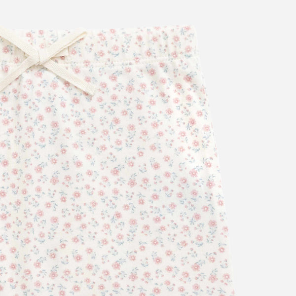 Jamie Kay - Organic Cotton Footed Pant - Posy Garden Pink