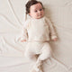 Jamie Kay - Organic Cotton Footed Pant - Posy Garden Pink