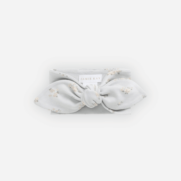 Jamie Kay - Organic Cotton Headband - Petite Fleur Blue