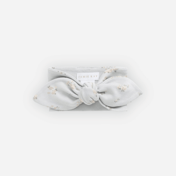 Jamie Kay - Organic Cotton Headband - Petite Fleur Blue