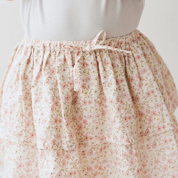 Jamie Kay - Organic Cotton Heather Skirt - Fifi Floral