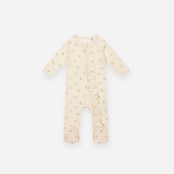 Jamie Kay - Organic Cotton Melanie One-Piece- Meredith Egret