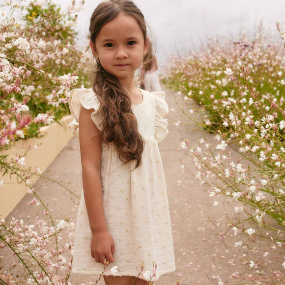 Jamie Kay - Organic Cotton Muslin Brielle Dress - Vintage Ditsy