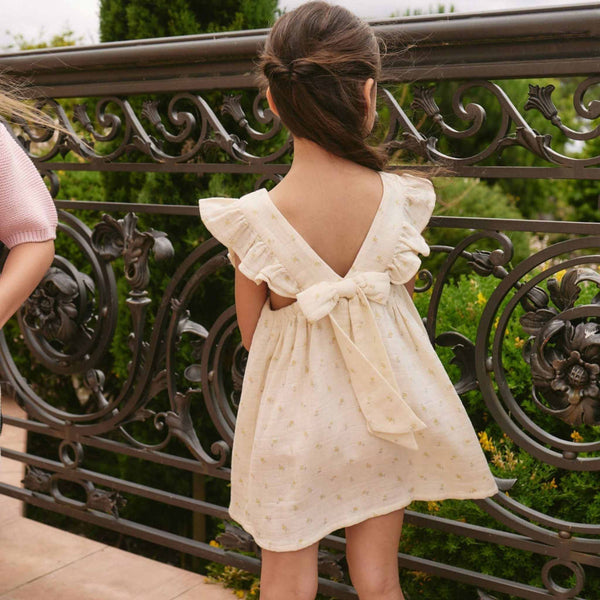 Jamie Kay - Organic Cotton Muslin Brielle Dress - Vintage Ditsy