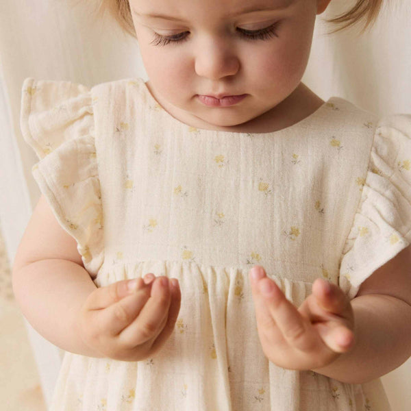 Jamie Kay - Organic Cotton Muslin Brielle Dress - Vintage Ditsy