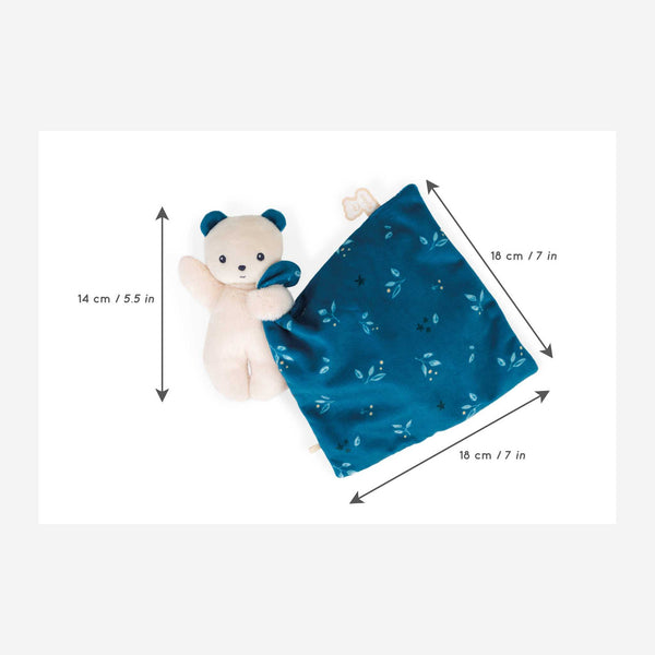Janod - Comforting Blanket - Bear / Blue