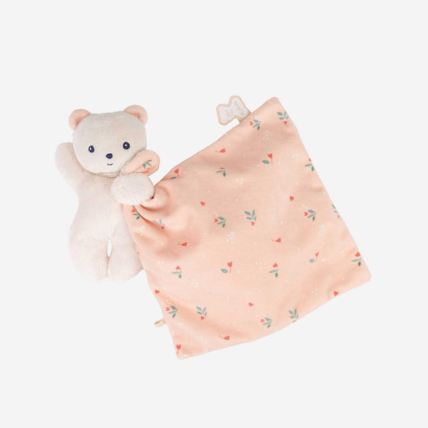 Janod - Comforting Blanket - Bear / Peach