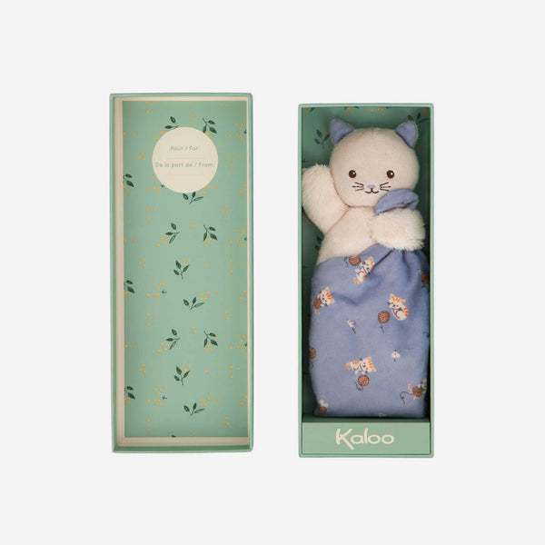 Janod - Comforting Blanket - Cat / Lilac