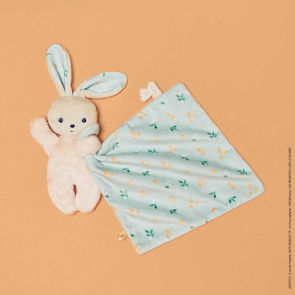 Janod - Comforting Blanket - Rabbit / Citrus