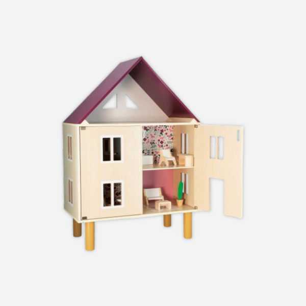 Janod - Doll House with Furniture - Twist