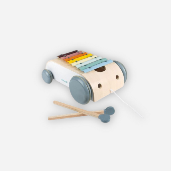 Janod - Xylo Roller Xylophone Pull Toy