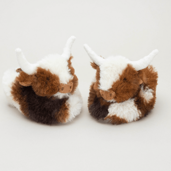 Jomanda - Texas Longhorn Plush Baby Slippers 0-6 Months