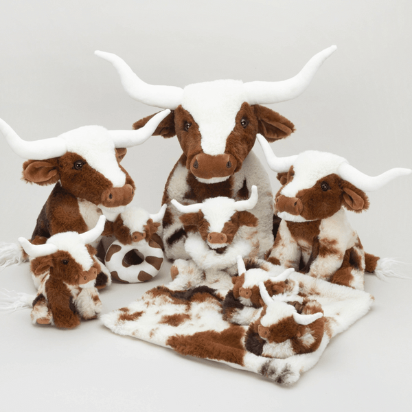 Jomanda - Texas Longhorn Plush Baby Slippers 0-6 Months