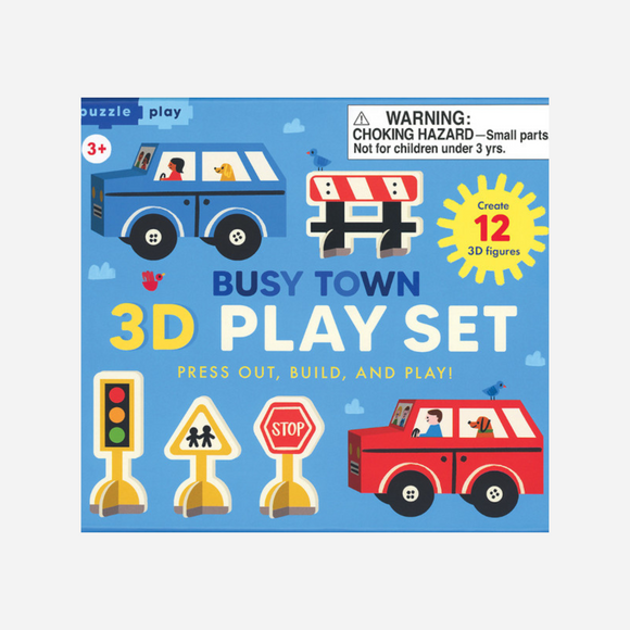 Kane Miller - Busy Town 3D Play Set