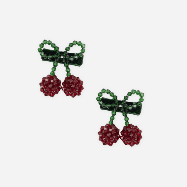 Konges Sløjd - 2 Pack Hair Clip - Cherry