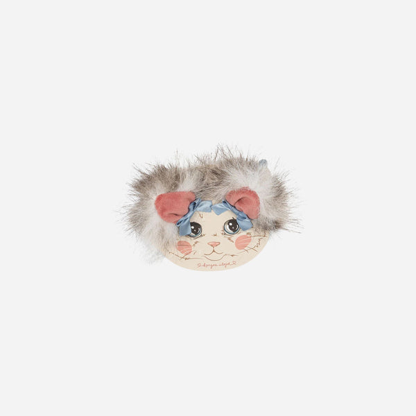 Konges Sløjd - 2 Pack Kitty Furry Ear Clip - Kitty