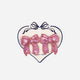Konges Slöjd - 2 Pack Sequin Bow Hair Clip - Rapture Rose