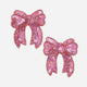 Konges Slöjd - 2 Pack Sequin Bow Hair Clip - Rapture Rose