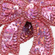Konges Slöjd - 2 Pack Sequin Bow Hair Clip - Rapture Rose