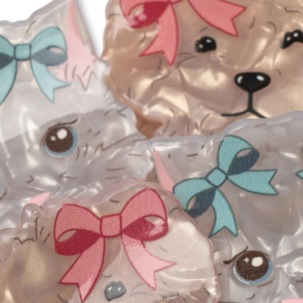 Konges Sløjd - 4 Pack Small Hair Claw Clip - Multi