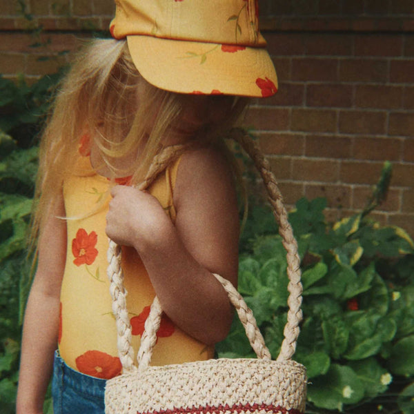 Konges Sløjd - Abria Bow Girls Cap - Viella Sol