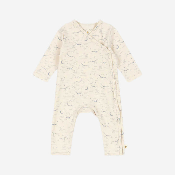 Konges Sløjd - Basic Newborn Onesie - Cielo Marino 