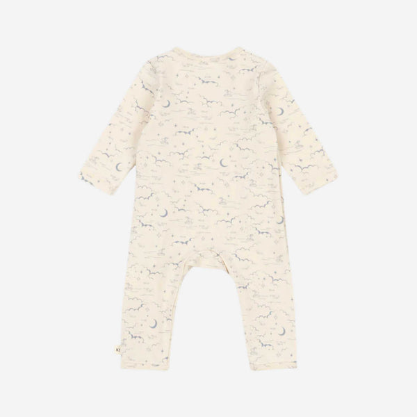 Konges Sløjd - Basic Newborn Onesie - Cielo Marino 