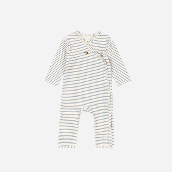 Konges Sløjd - Basic Newborn Onesie - Stripe Bluie