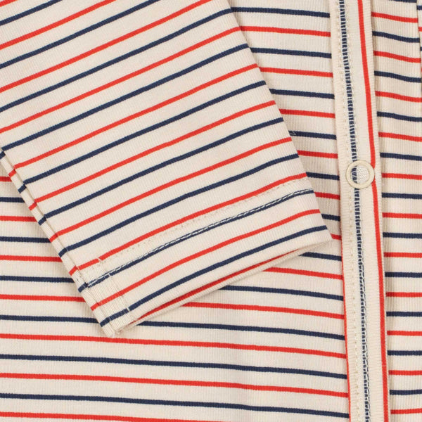 Konges Sløjd - Basic Newborn Onesie - Stripe Tricolore Petit