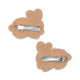 Konges Sløjd - Beaded Bunny Hair Clips - 2 Pack